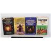 Image 1 : LOT OF 4 SCIENCE FICTION BOOKS STAR TREK AND