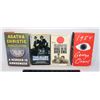 Image 1 : LOT OF 4 BOOKS (THRILLER, CRIME, WAR NOVEL)