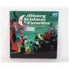 Image 1 : DISNEY CHRISTMAS FAVORITES LP RECORD 1973