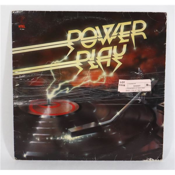 KTEL POWERPLAY RECORD JOURNEY, CHEAP TRICK,