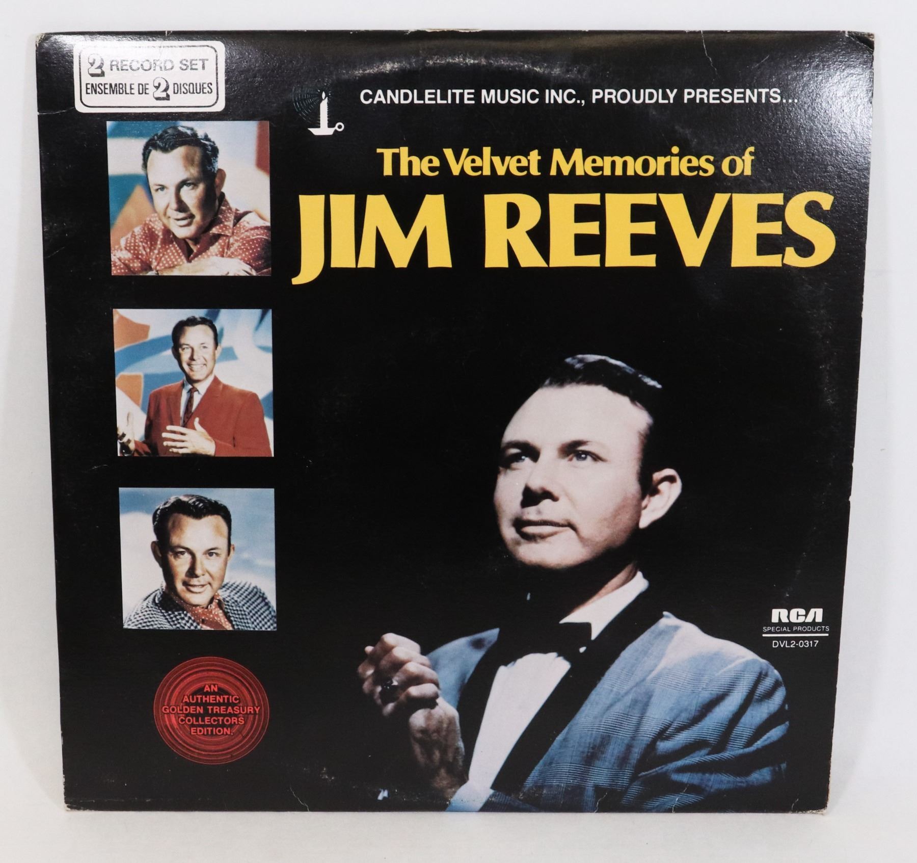 THE VELVET MEMORIES OF JIM REEVES ALBUM
