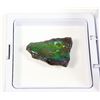 Image 3 : AMMOLITE GEMSTONE IN FLOATING DISPLAY CASE