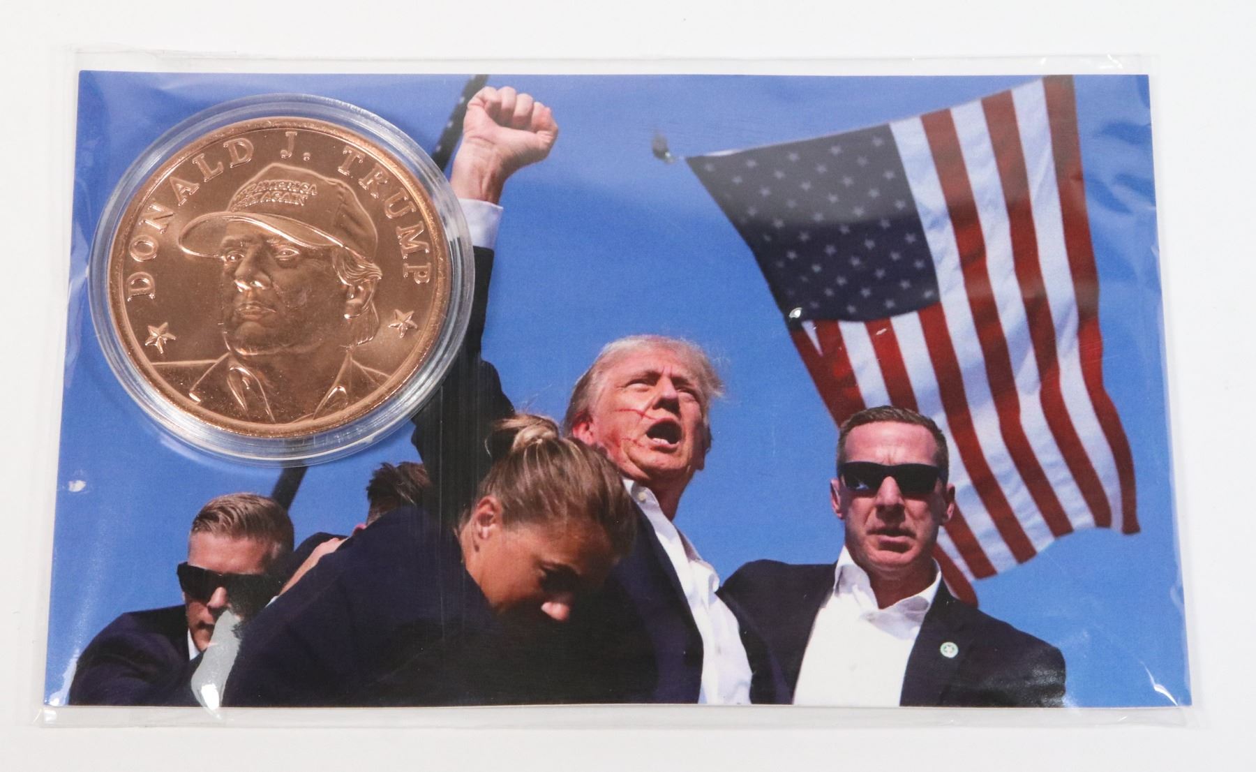 Trump Rounds 1-OZ .999 FINE COPPER TRUMP ROUND IN CAPSULE