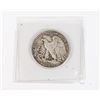 Image 2 : 1945 USA HALF DOLLAR WALKING LIBERTY 90% SILVER