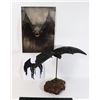 Image 1 : ZOMBIE BAT WITH SIMILAR CANVAS POSTER AND LARGE