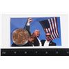Image 1 : DONALD J TRUMP 1-OZ COPPER ROUND IN CAPSULE WITH