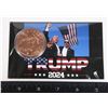 Image 1 : DONALD J TRUMP 1-OZ COPPER ROUND IN CAPSULE WITH