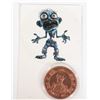 Image 1 : 1-OZ 999 MEMENTO MORI COPPER COIN IN CAPSULE AND