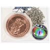 Image 2 : 1-OZ 999 FINE COPPER DRAGON ROUND IN CAPSULE WITH