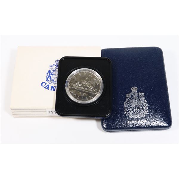 1975 CANADA PROOF LIKE CASED NICKLE DOLLAR