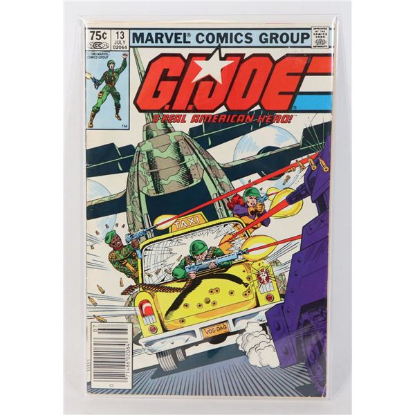 MARVEL COMICS GROUP ISSUE 13 JULY G.I.JOE A REAL