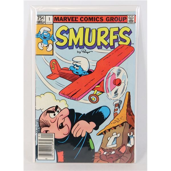 MARVEL COMICS GROUP ISSUE 1 SMURFS COMIC
