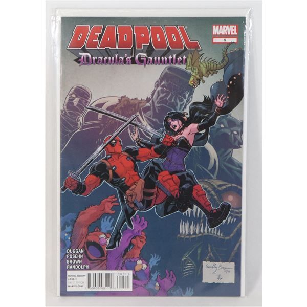 MARVEL DEADPOOL DRACULA'S GAUNTLET #5 (2014)