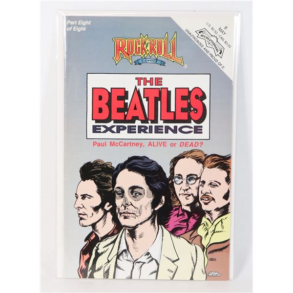 REVOLUTIONARY COMIC ROCK N ROLL COMICS THE BEETLES