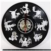 Image 1 : NEW POKÉMON THEME VINYL ENGRAVED WALL CLOCK