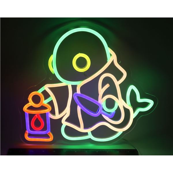 NEW TONBERRY NEON SIGN HAS USB PLUG BRICK NOT