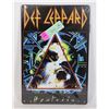 Image 1 : NEW DEF LEPPARD HYSTERIA 8" X 12" METAL WALL ART