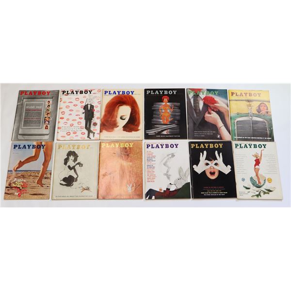 COMPLETE 1960 SET OF PLAYBOY ENTERTAINMENT FOR