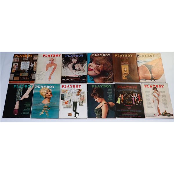 COMPLETE 1962 SET OF PLAYBOY ENTERTAINMENT FOR