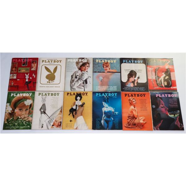 COMPLETE 1963 SET OF PLAYBOY ENTERTAINMENT FOR