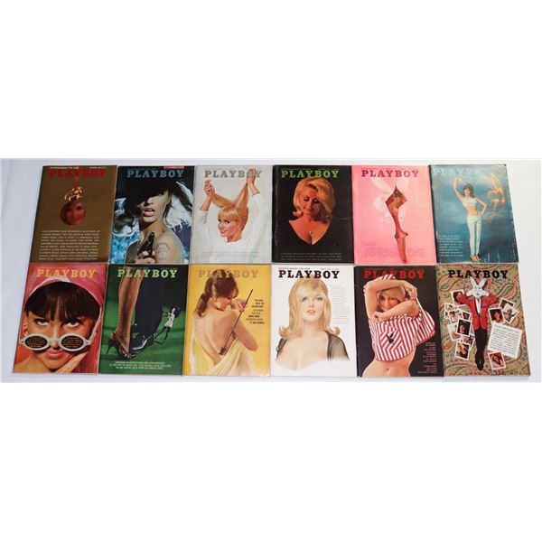 COMPLETE 1965 SET OF PLAYBOY ENTERTAINMENT FOR