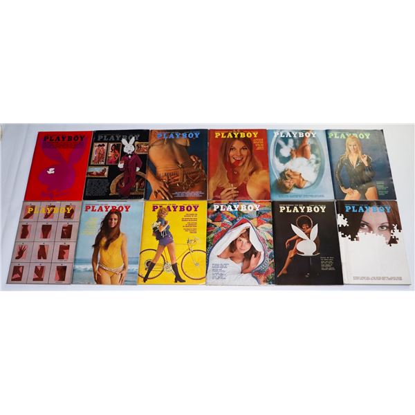 COMPLETE 1971 SET OF PLAYBOY ENTERTAINMENT FOR