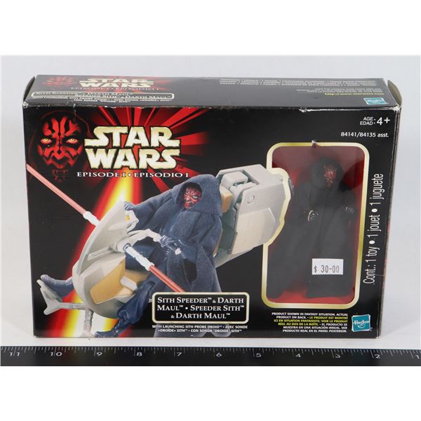STAR WARS EPISODE I SITH SPEEDER & DARTH MAUL