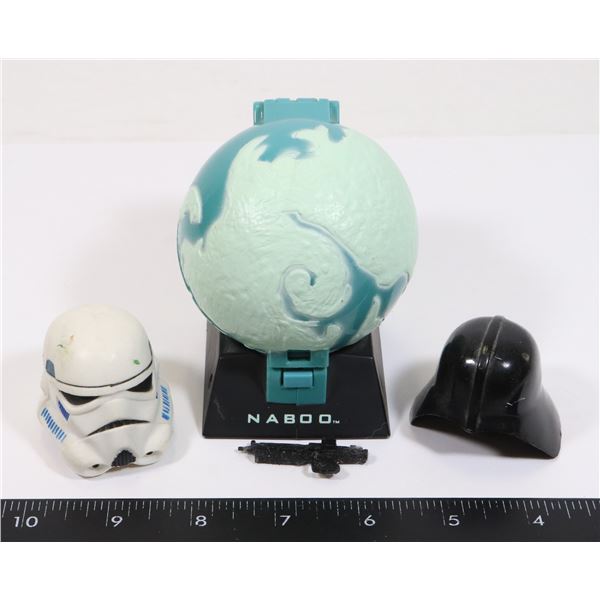 VINTAGE STAR WARS PLANET NABOO MECHANICAL ACTION