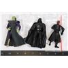 Image 1 : THREE STAR WARS ACTION FIGURES, DARK SIDE
