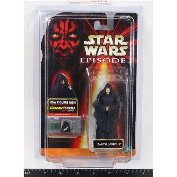 STAR WARS DARTH SIDIOUS - EPISODE I FIGURE IN STAR