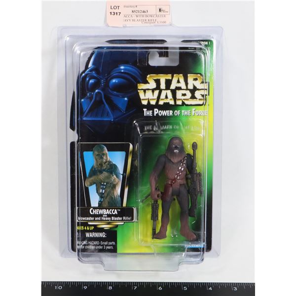 STAR WARS CHEWBACCA - WITH BOWCASTER AND HEAVY
