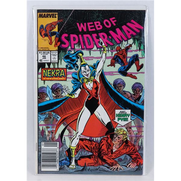 MARVEL WEB OF SPIDER-MAN #46 (1988)