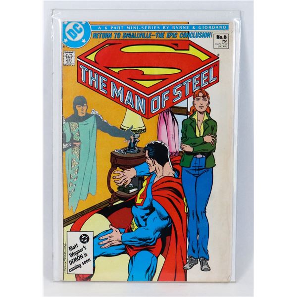 DC THE MAN OF STEEL #6 (1986)