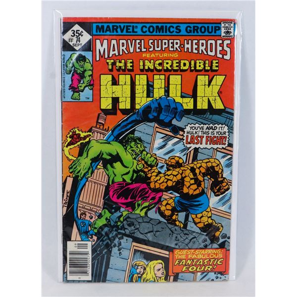 MARVEL SUPER HEROES STARRING THE INCREDIBLE HULK