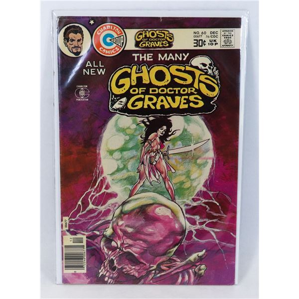 CHARLTON COMICS GROUP MANY GHOSTS OF DOCTOR GRAVES