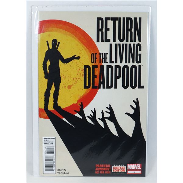 MARVEL RETURN OF THE LIVING DEADPOOL #3 (2015)