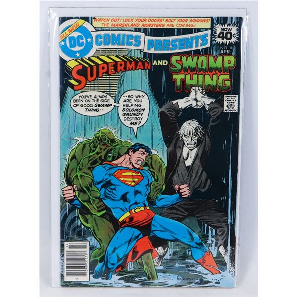 DC COMICS PRESENTS #8 (1979) (FEAT. SWAMP THING)