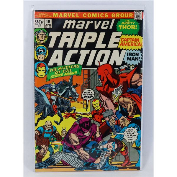 MARVEL TRIPLE ACTION #10 (1972)