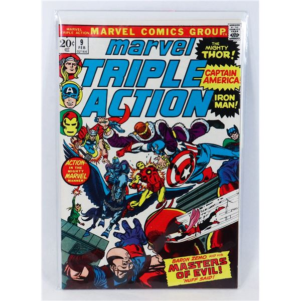 MARVEL TRIPLE ACTION #9 (1972)