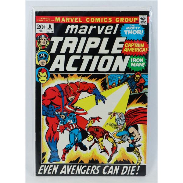 MARVEL TRIPLE ACTION #8 (1972)
