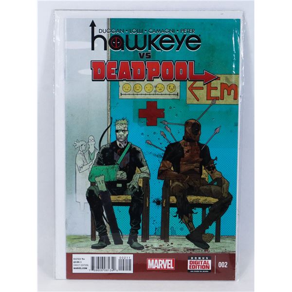 MARVEL HAWKEYE VS DEADPOOL #2 (2014)
