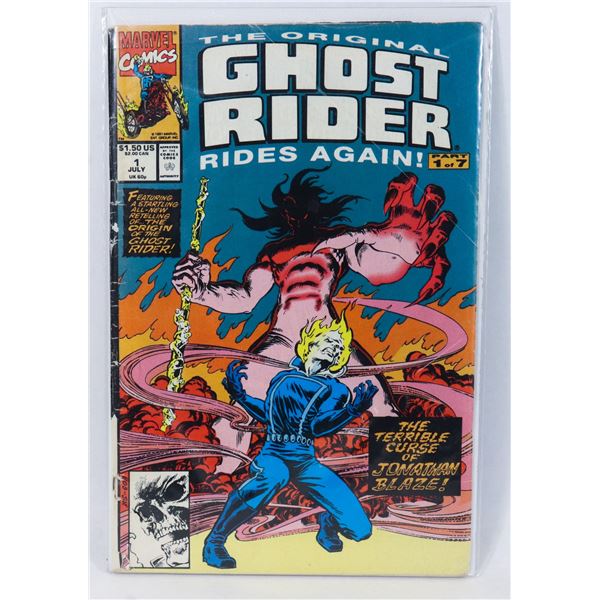 MARVEL THE ORIGINAL GHOST RIDER RIDES AGAIN #1