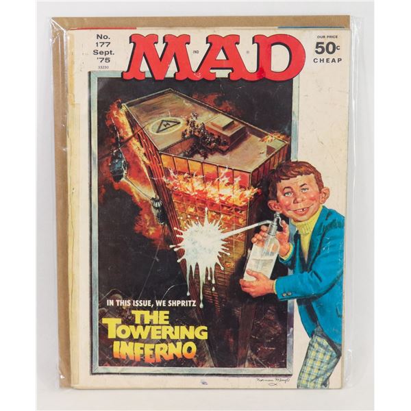 MAD MAGAZINE #177 (TOWERING INFERNO) (1975)