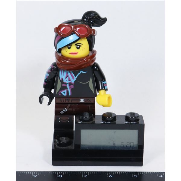 LEGO MOVIE 2 WYLDSTYLE ALARM CLOCK