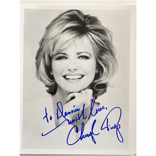 Cheryl Tiegs signed photo
