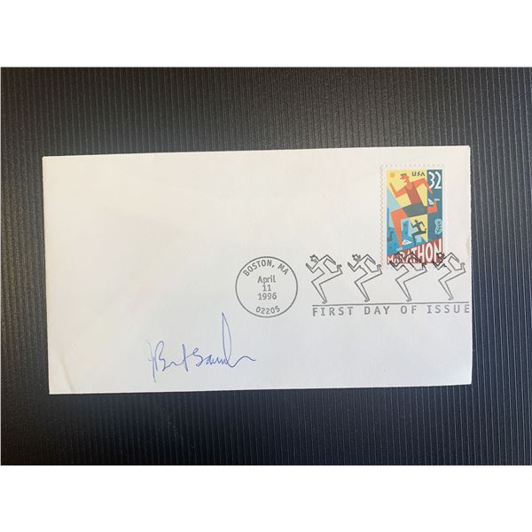 Olympian Joan Benoit Samuelson signed first day cover