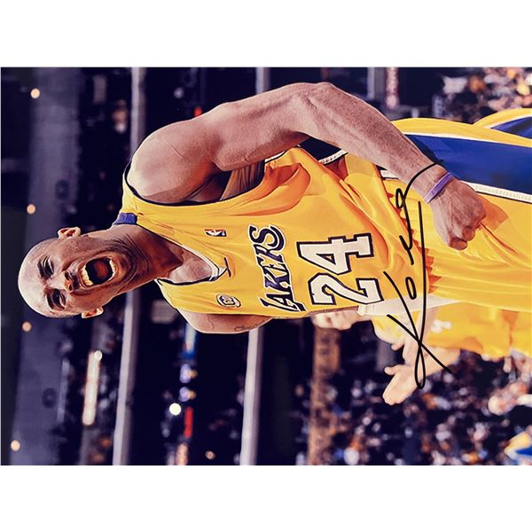 Kobe Bryant signed photo