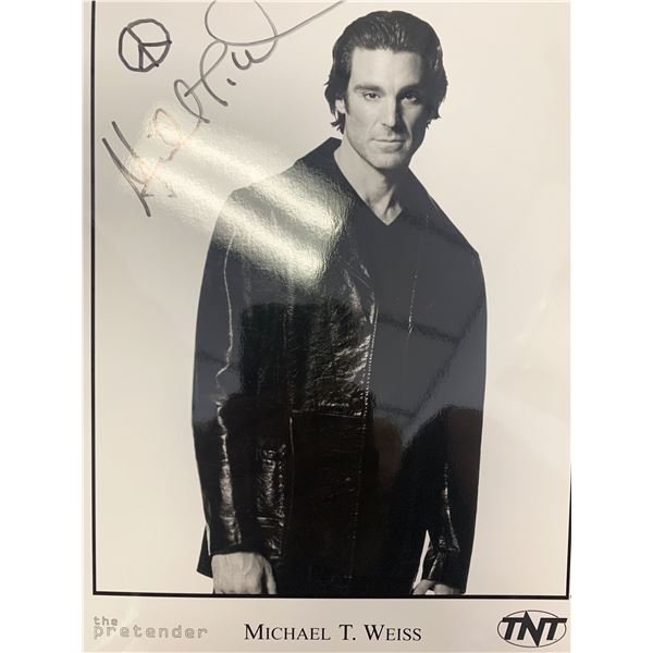 The Pretender Michael T. Weiss signed photo