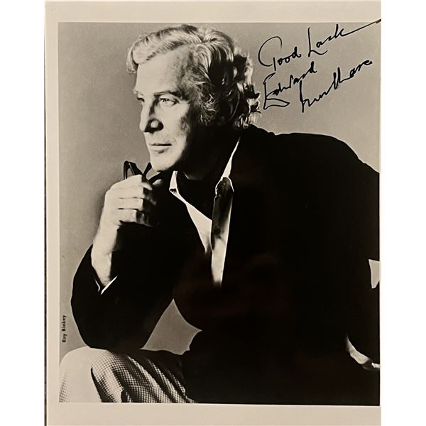 Edward Mulhare signed photo