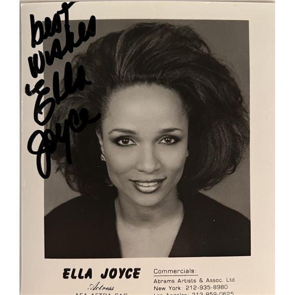 Ella Joyce signed headshot photo